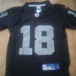RAIDERS JERSEY SIZE SMALL YOUTH