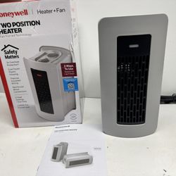 New Honeywell Two Position Heater 1100Watt. You Must Pick Up