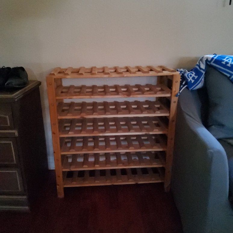 7 shelf wine Rack