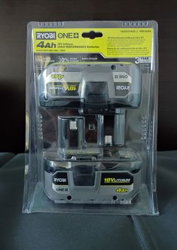 Ryobi 18V 4Ah Battery pack of 2