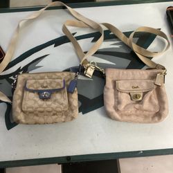 2 Coach Cross Body Bags 