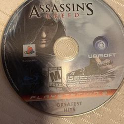Assassin's Creed (Sony PlayStation 3, 2007) Game Disc