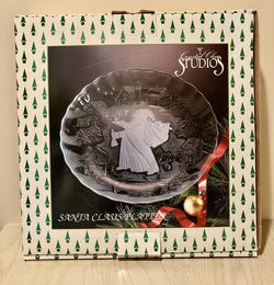 Santa Claus Platter 13"