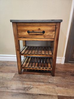 Coffee Bar / Console Table with Slate Top