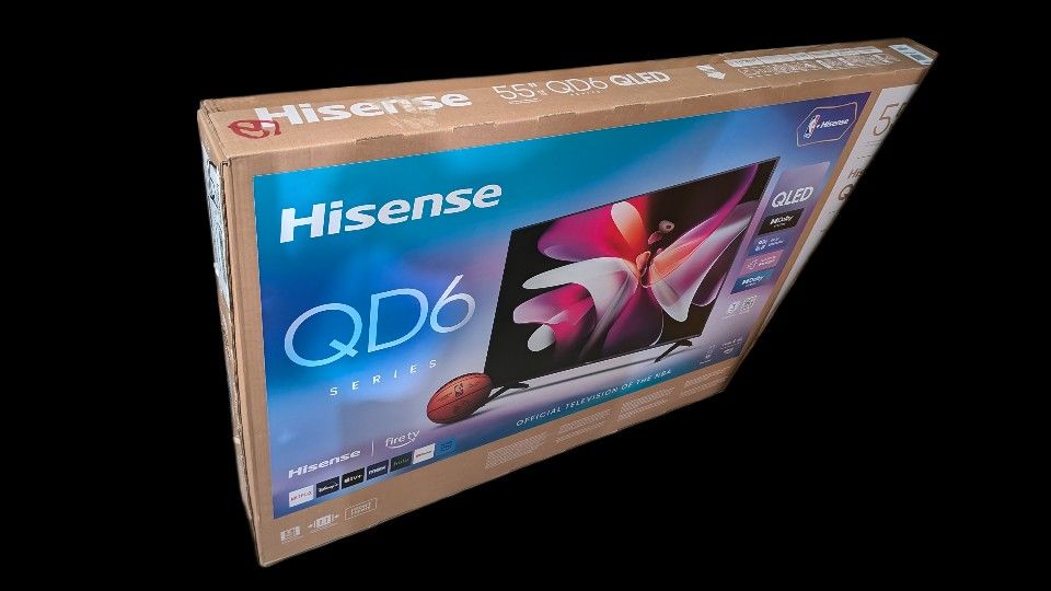 Hisense 55" QHD QD6 Brand New