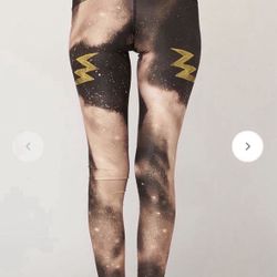 Teeki electric night hot pant. Small. Yoga leggings. Recycled