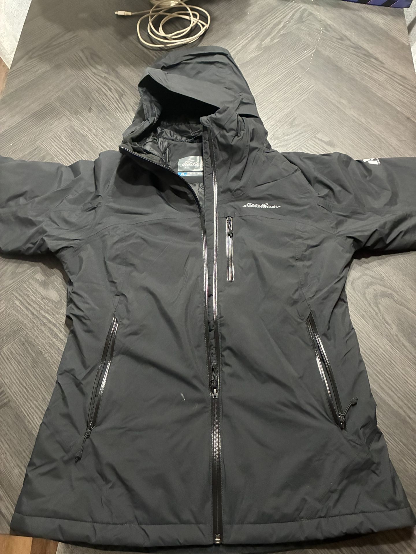 Eddie Bauer women’s waterproof jacket (still has the retail tags attached)
