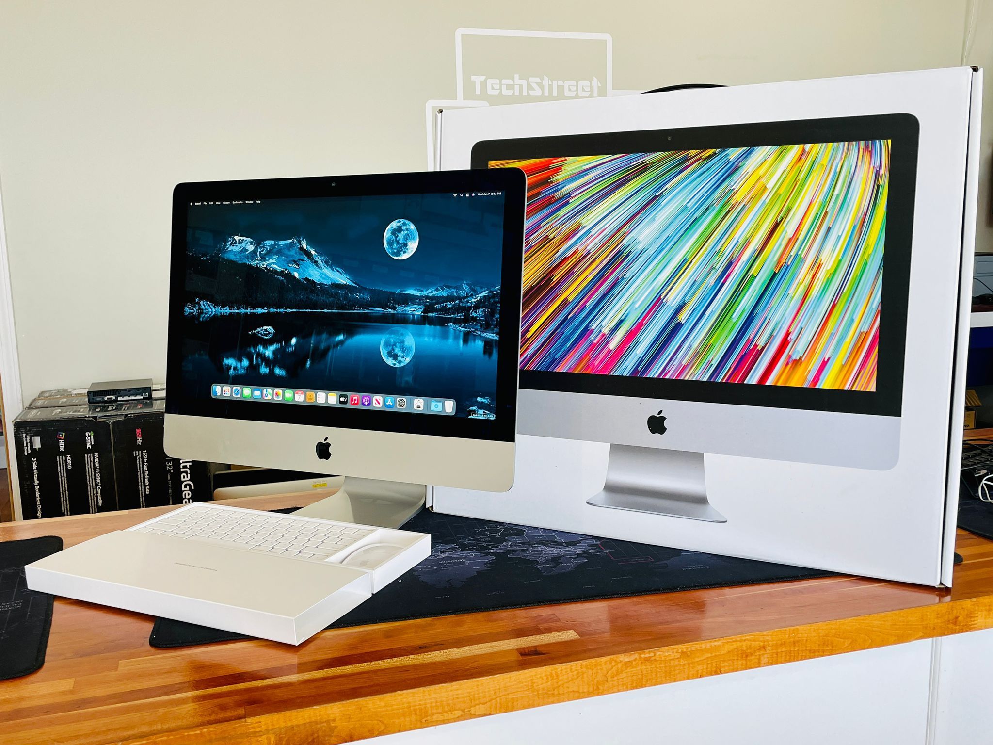 Apple IMac 2017 🖥 21.5” Core i5 8GB DDR4 256SSD - Wireless Keyboard ⌨️ and mouse included!!