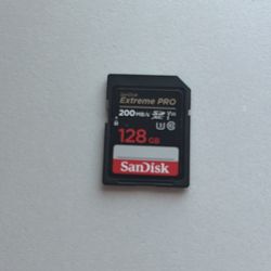 SanDisk 128GB Extreme PRO Memory Card