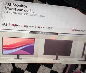 LG UltraGear 27" Gaming Monitor 144Hz IPS 1ms HDR (27G411A)