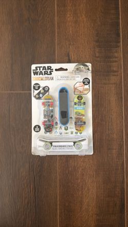 Star Wars Mandalorian fingerboard 3 pack (stickers included)