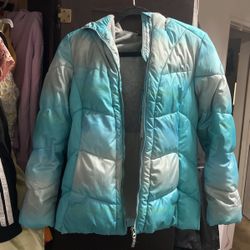 Nice Fluffy Girls Jacket Size 14