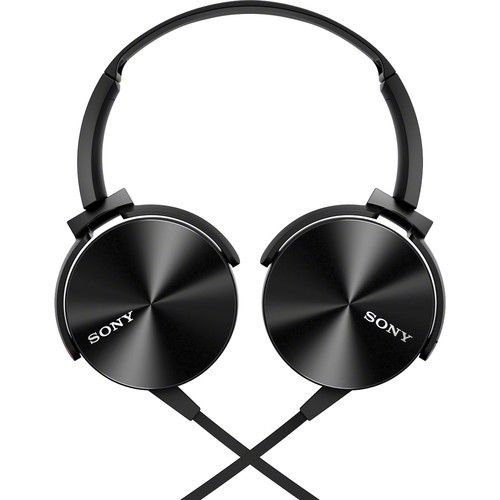 Sony Super Bass Headphones, Wired. Comes With Microphone. Extra Bass Great For Music