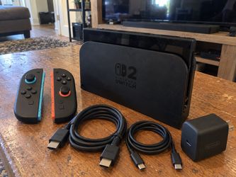 Nintendo Switch 2 W/ Metroid Dread +Cyberpunk2077 + FF7 Remake PHYSICAL