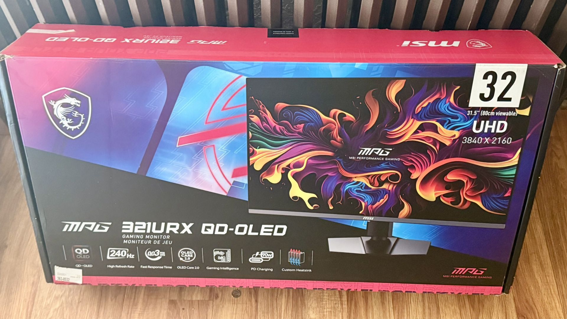 MSi MPG 321URX QD-OLED 32”
