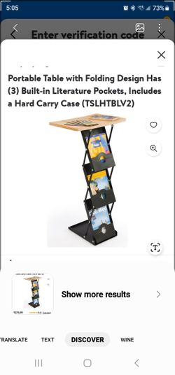 Podium-Brochure Stand -Portable