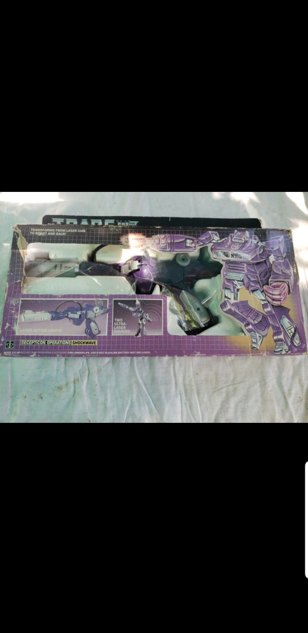 1984 Transformers Shockwave Original USE