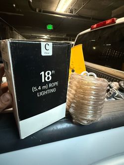 18ft Clear Rope Lighting