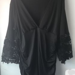 Black Blouse, 3XL