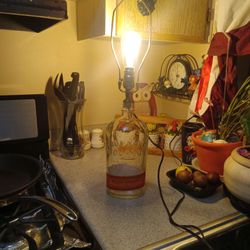 39" Bulleit Bourbon Lamp