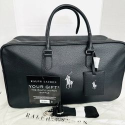New Polo Duffle Bag With Travel Tag