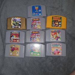 Nintendo 64 Game Bundle 