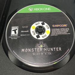 Monster Hunter World Xbox One Clean
