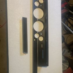 Mopar Duster Barracuda A Body Mopar Custom Ralley Dash Bezel