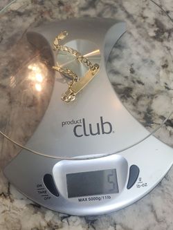 14kt gold bracelet