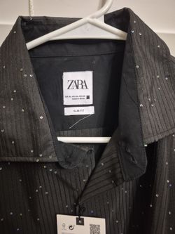 New Zara Men Slim fit dress shirt