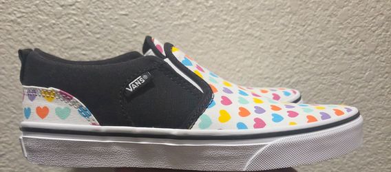 Heart Vans 💚🩵🩷❤️💙