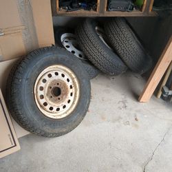 Set Of 4 Goodyear Marathon ST205/75R14 Trailer Tires