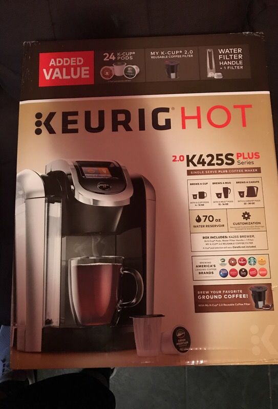 Brand New, Never Opened - Keurig Hot 2.0 K425s Plus Series Coffee Maker