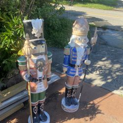 3.5 ft Christmas Nutcracker  Freestanding Decor