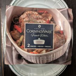 Oval Baking Dish with Lid, 2.5quart