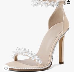 Pearl High Heels - Size 8