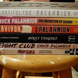 (NEW) Chuck Palahniuk Book Bundle 