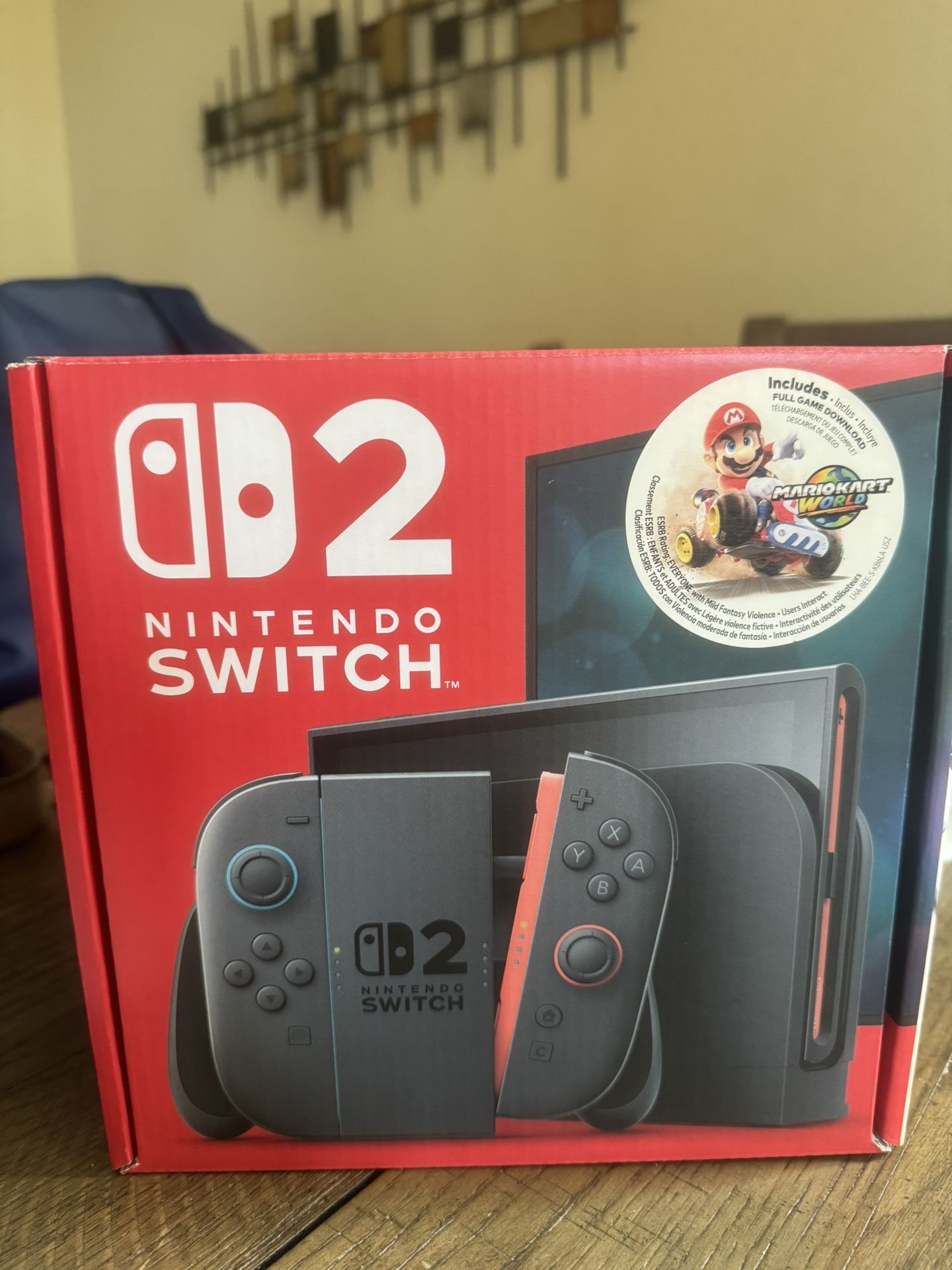 Nintendo Switch 2 Mario Edition New 