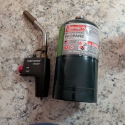 Craftsman Torch With 1 Full Propane Cannister