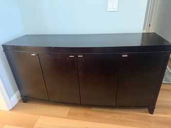 Wood dining table set