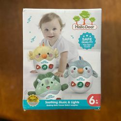New Soothe And Music Plush Roly Poly Toy For Kids 