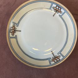 Antique Hutschenreuther Selb Bavaria RARE Design 6” Plate Fine China