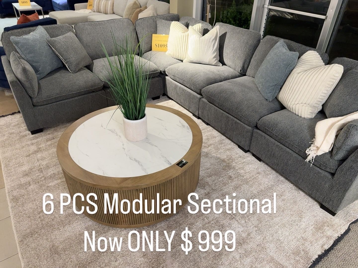 6 Piece Modular ( Modern Home furniture)