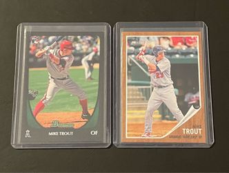 2011 Bowman Angels Mike Trout rookie cards