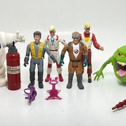 Vintage 1980’s The Real Ghostbusters Action Figures