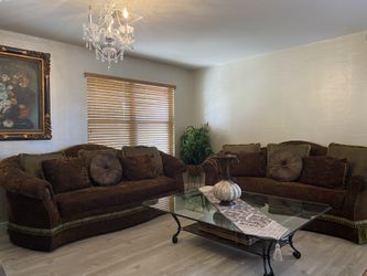 Two Brown Couches $950