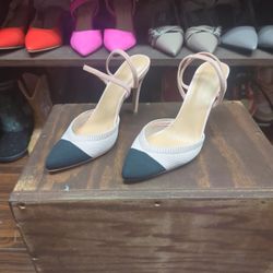 Cute Pink & Black Heels 