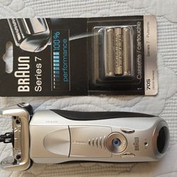 Braun Series 7 Electric Shaver + NEW 70S Foil & Cutter