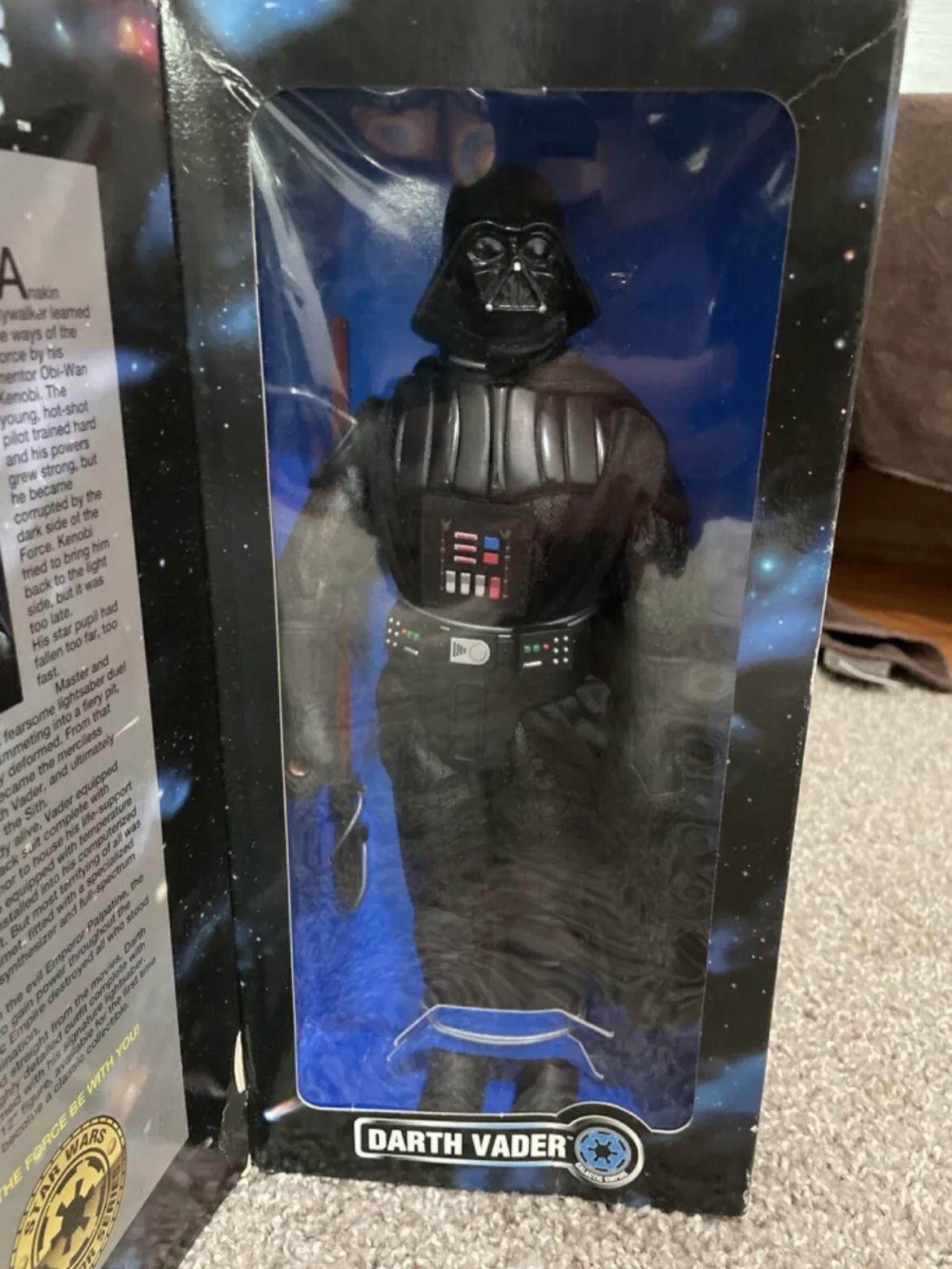 Lot Vintage Retro Star Wars Collector Series 12 Inch Figures