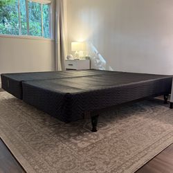 King Bed Frame & Box Spring